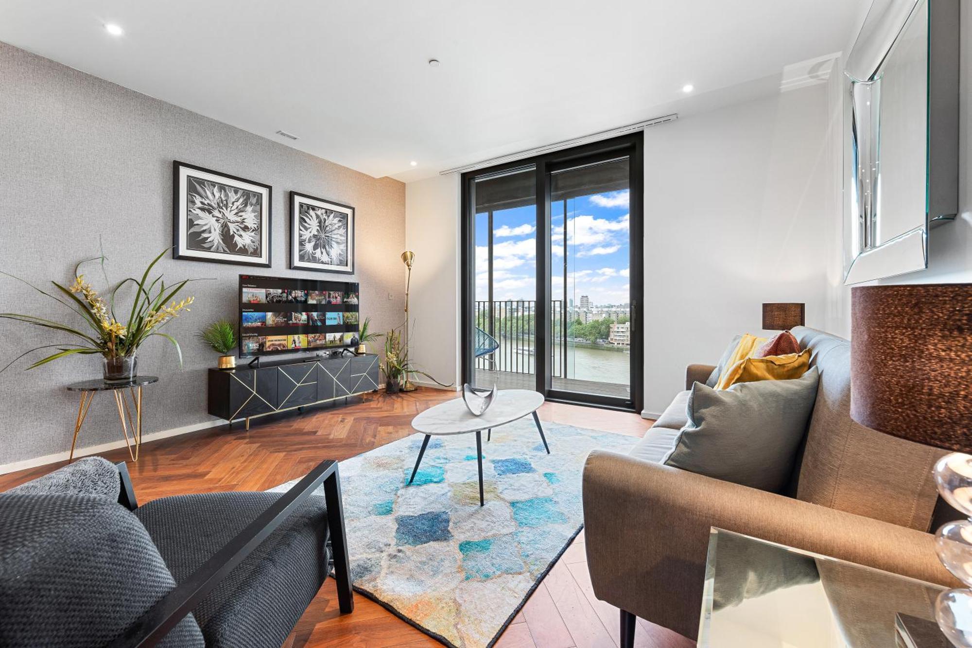 River Panorama Central London 2 Bedroom New Development Екстериор снимка