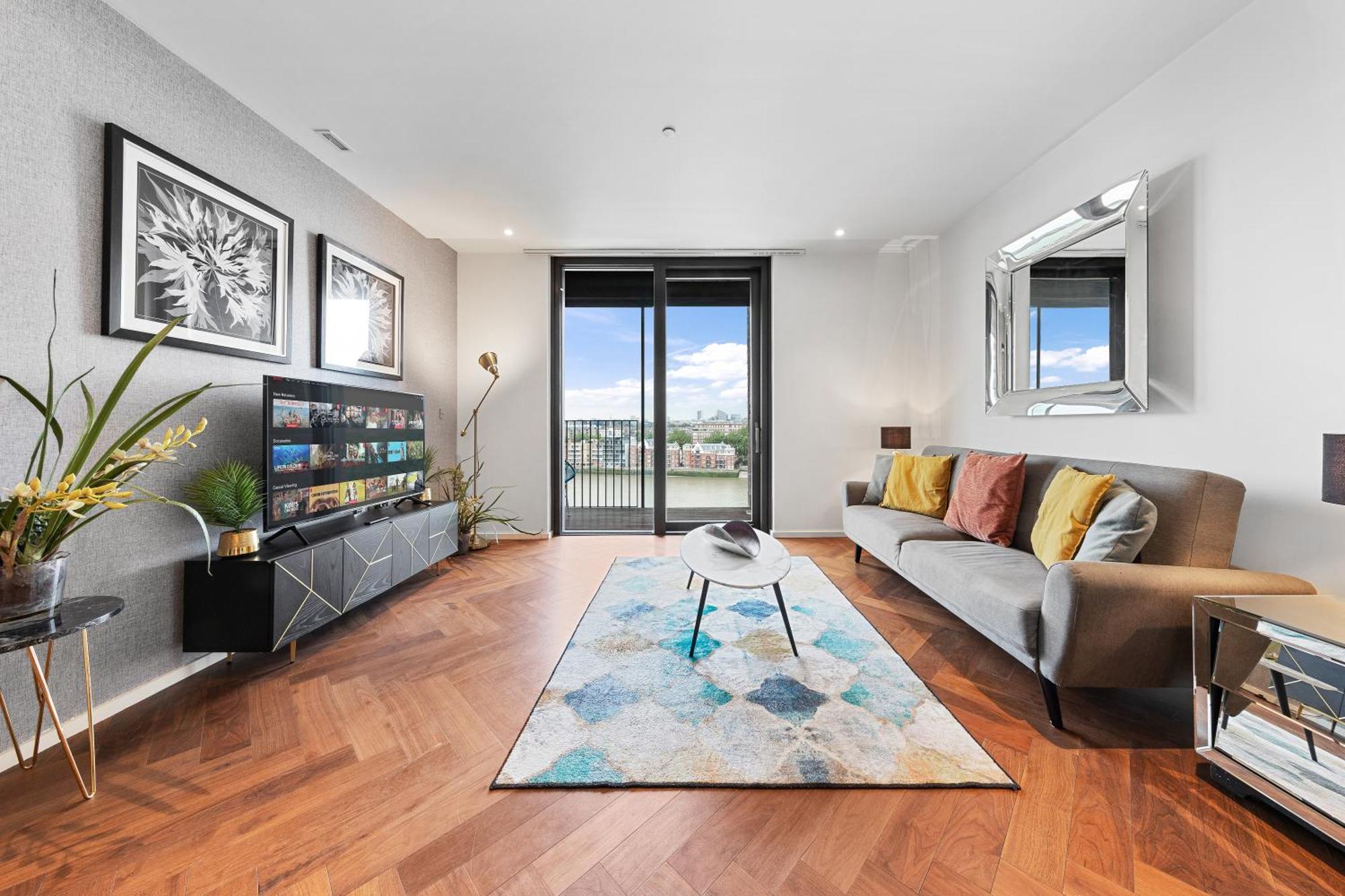 River Panorama Central London 2 Bedroom New Development Екстериор снимка