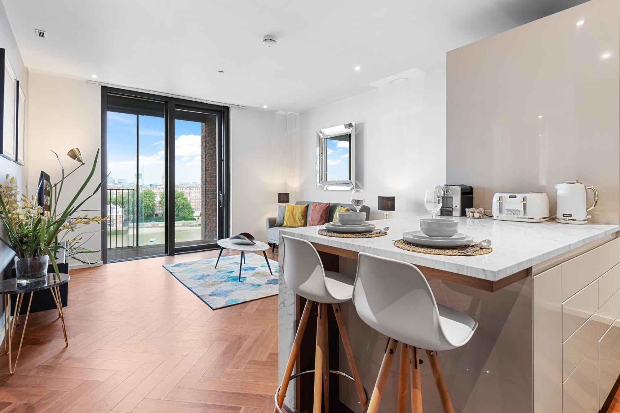 River Panorama Central London 2 Bedroom New Development Екстериор снимка